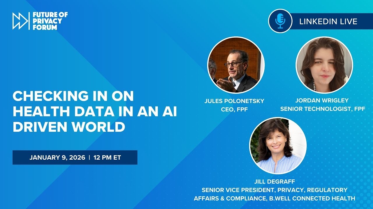 Checking in on Health Data in an AI Driven World