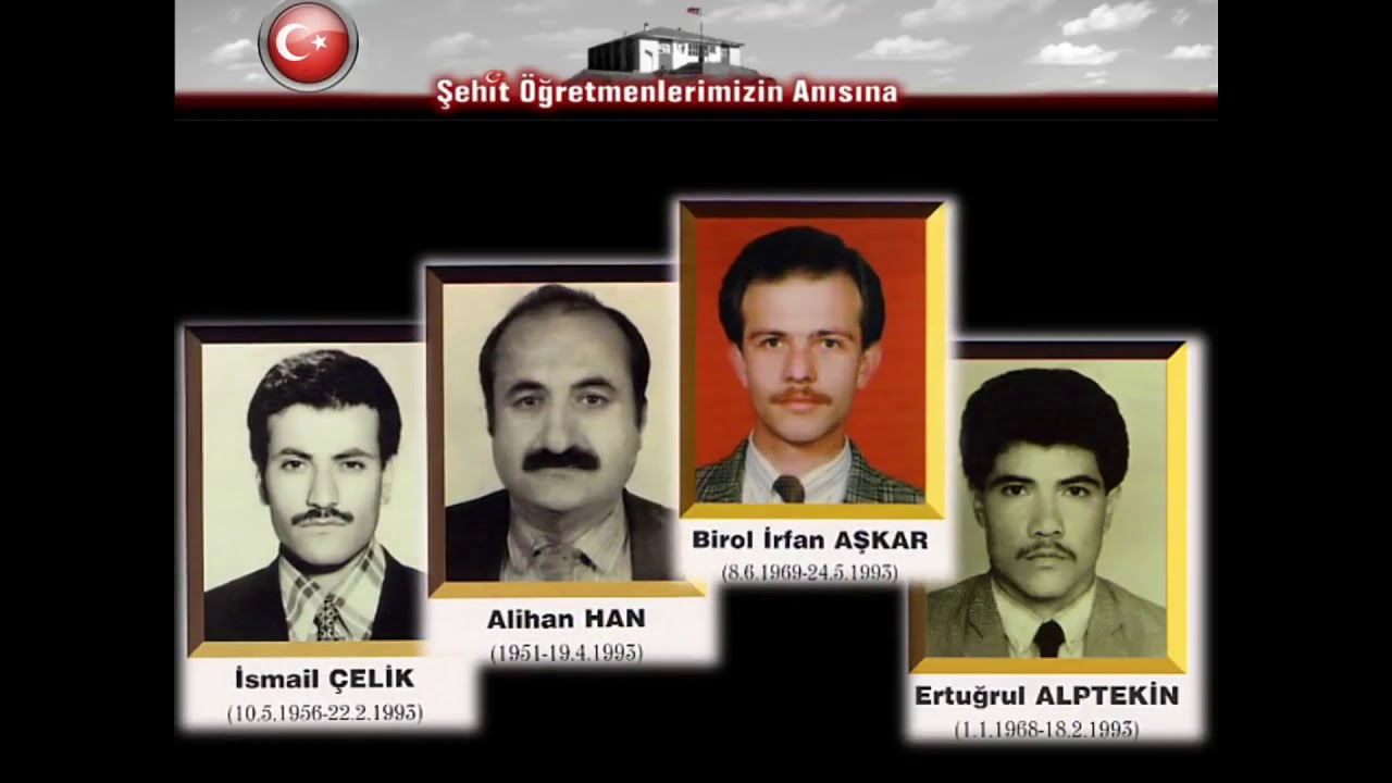 Şehit Öğretmenlerimizin Anısına..
