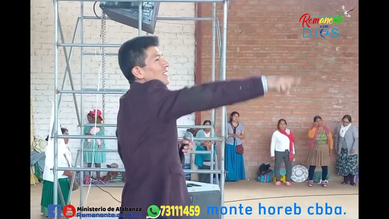 MINISTERIO DE ALABANZA REMANENTE DE DIOS E.Santo guía mi camino/mientras tenga voz