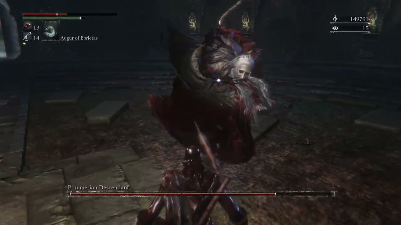 Bloodborne - How to beat Pthumerian Descendant?