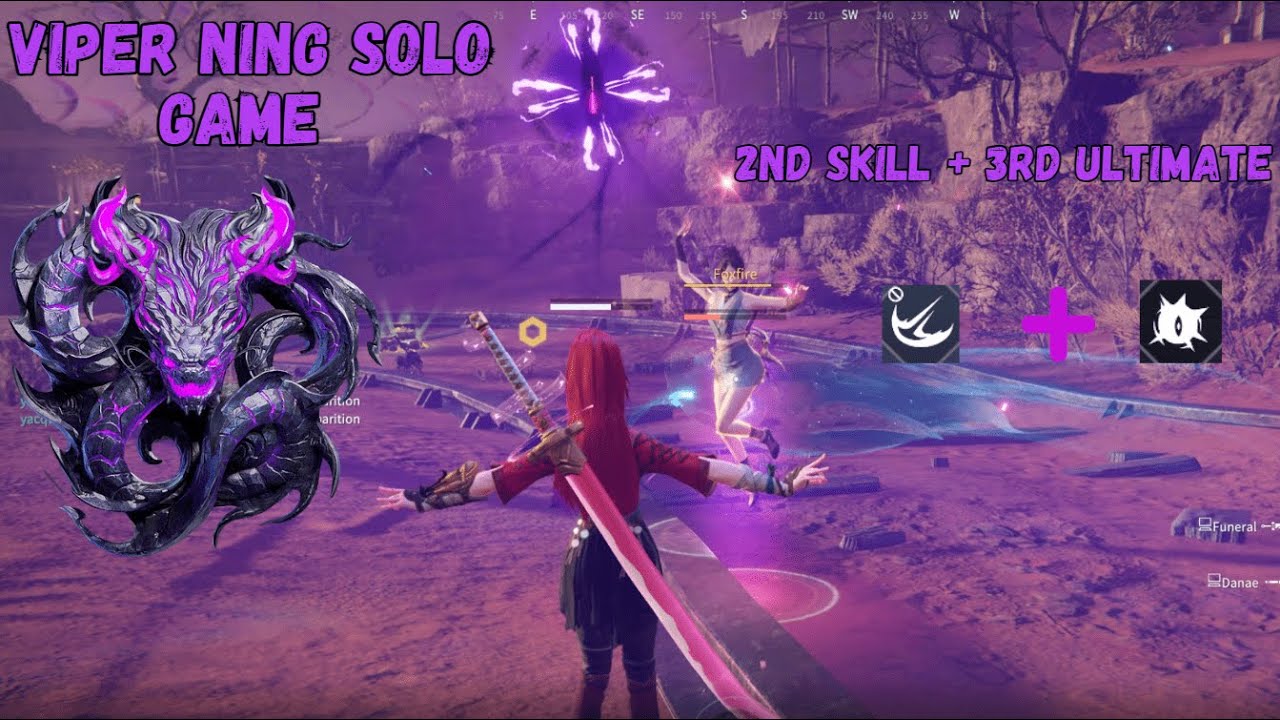 Viper Ning Solo game,101 ways to win naraka