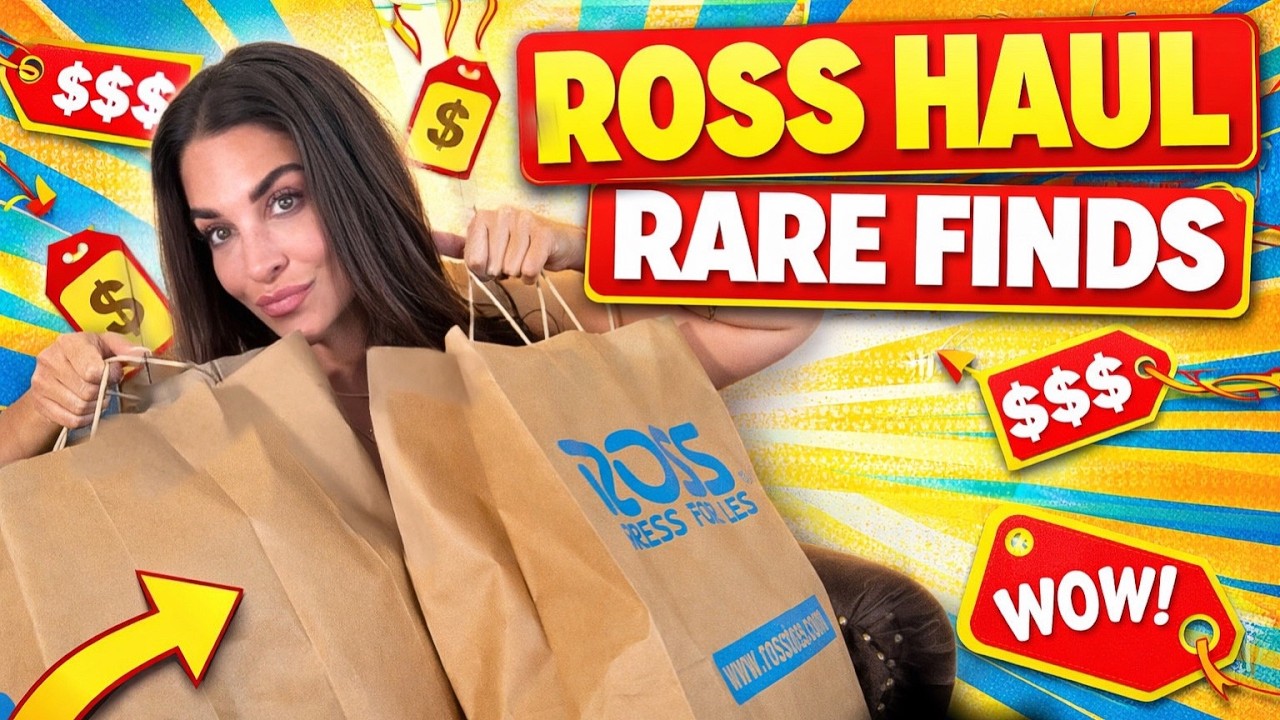 Rare Finds! Whats in my ROSS bag - Haul with me