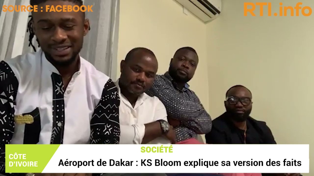 KS Bloom explique sa version des faits après des démêlés avec la sécurité de l'aéroport de Dakar
