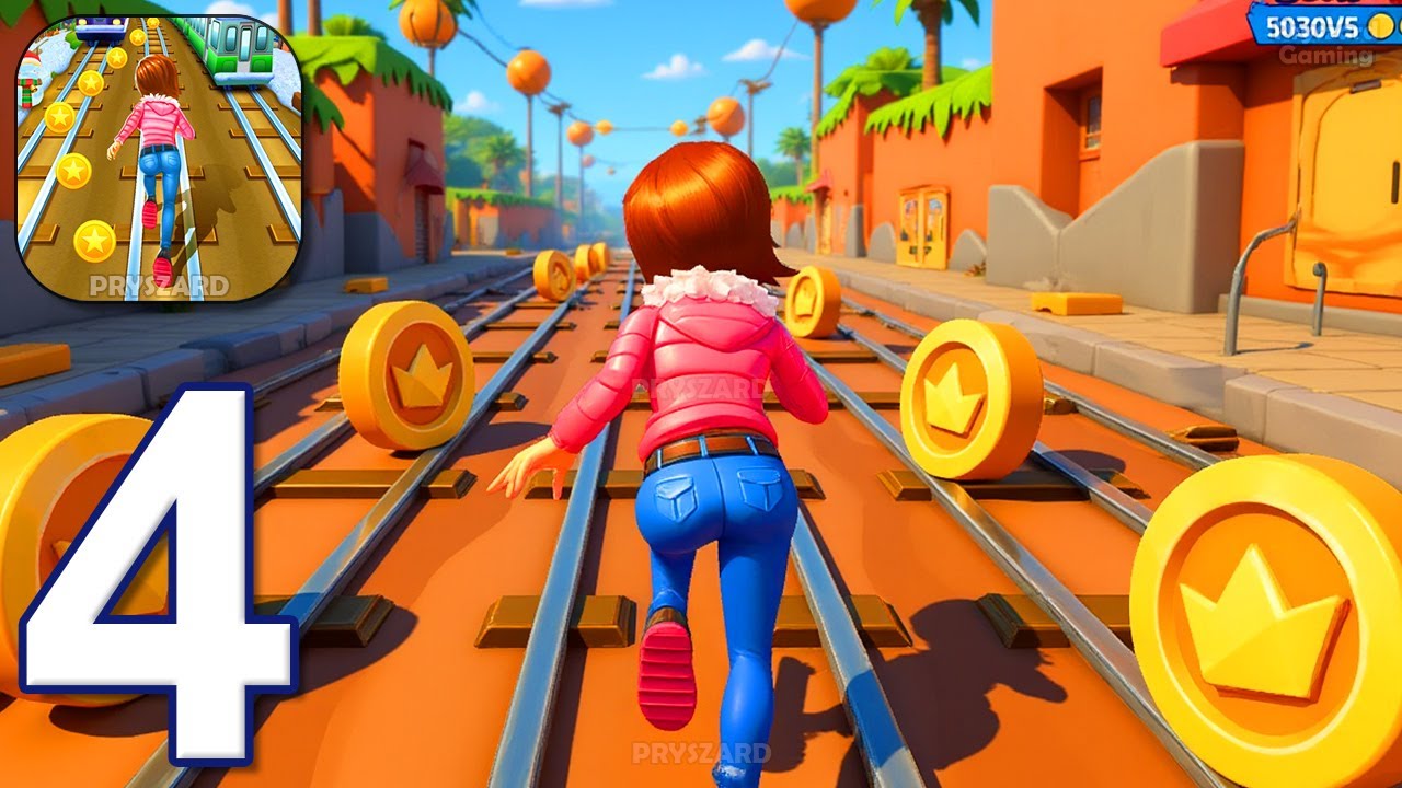 Subway Princess Runner - Gameplay Walkthrough Part 4 - Princess Subway Surfers (iOS, Android)