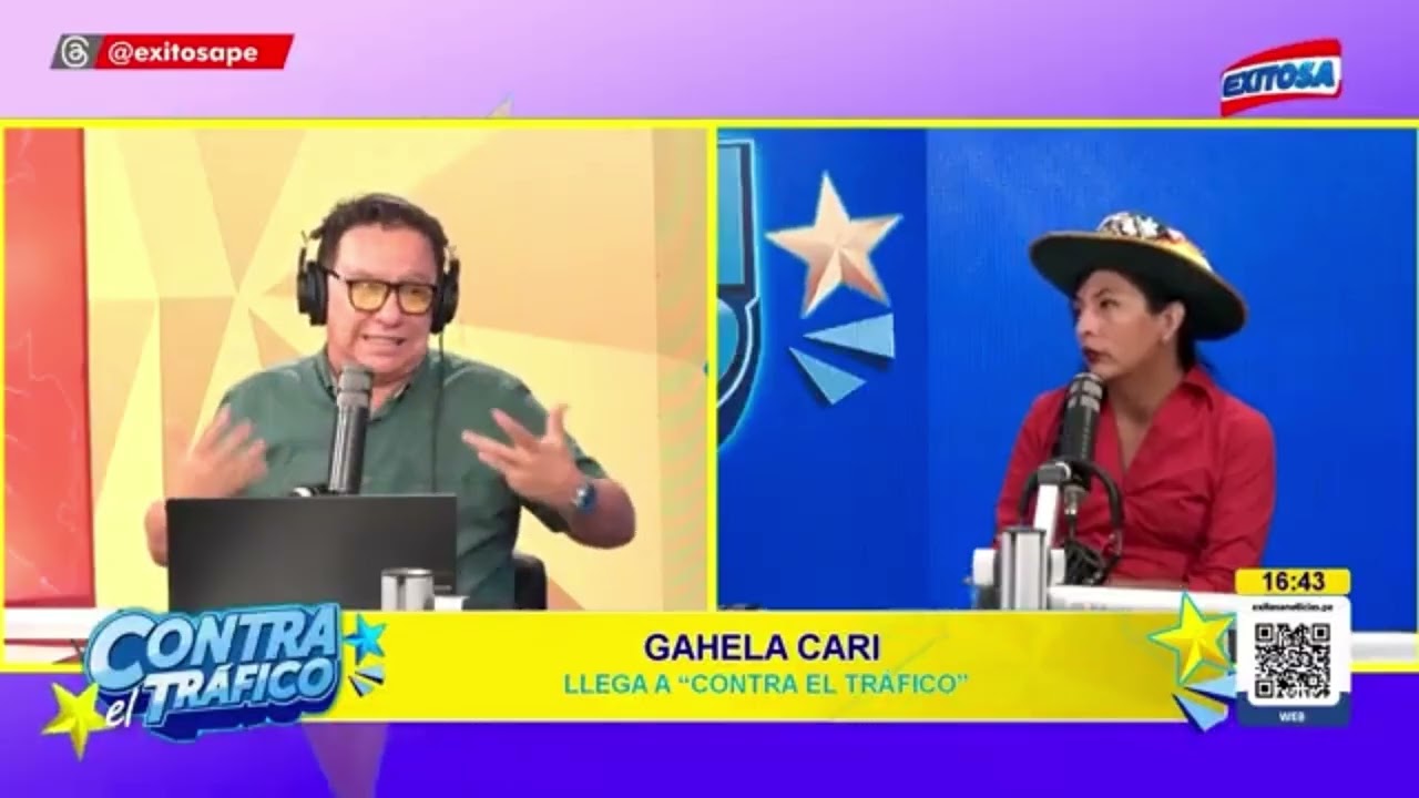 Gahela Cari en el programa 