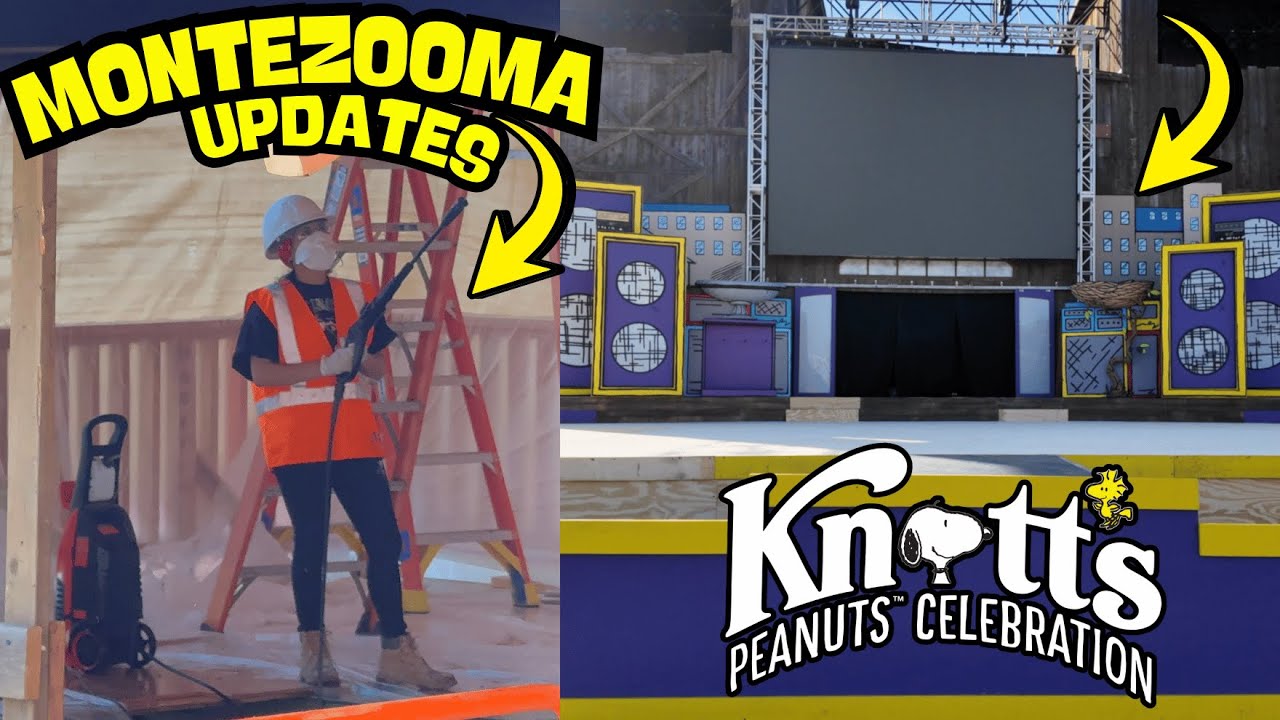NEW! Knott's Berry Farm 2026 Park Updates | Peanuts Celebration, MonteZOOMa & Johnny Rockets?!