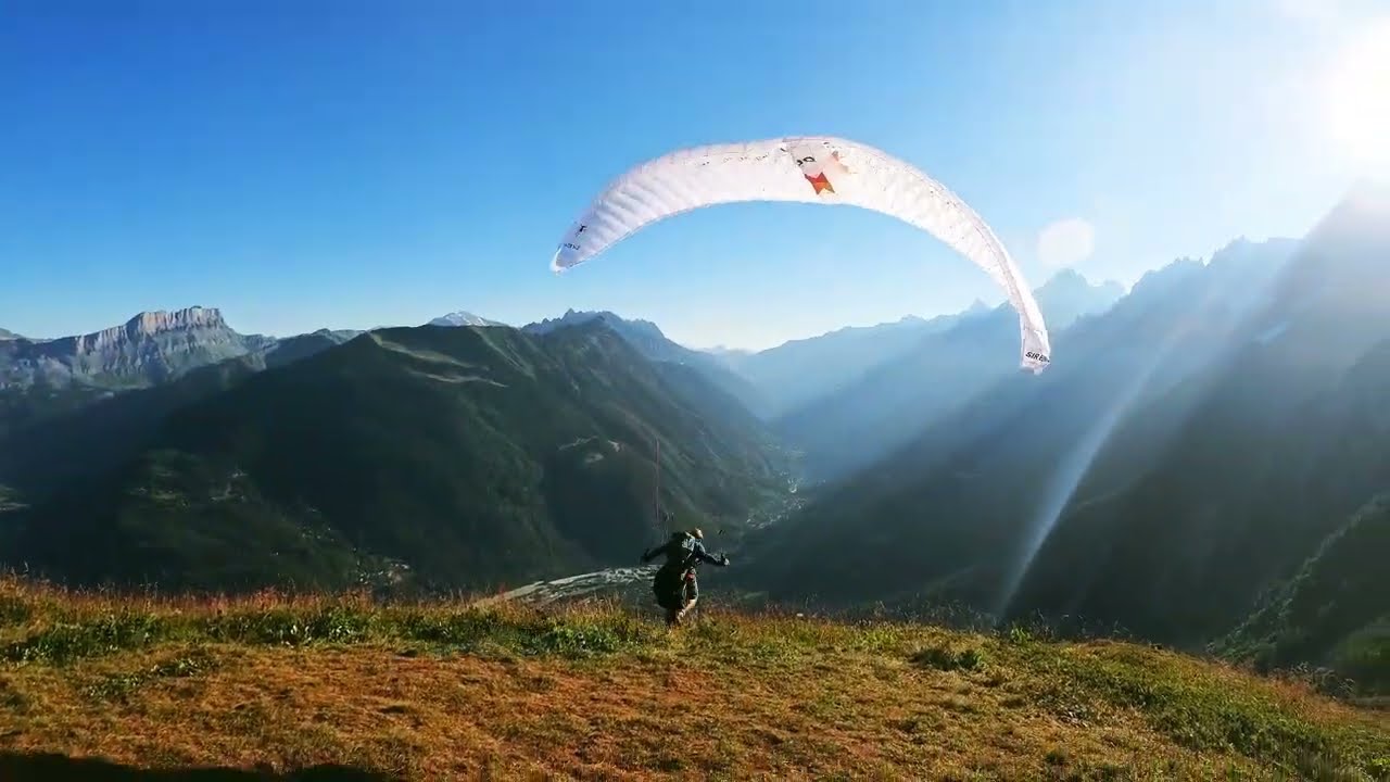 Parapente au Mont Lachat et Plancert
