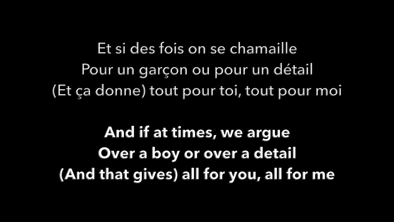 Lorie - Je serai (ta meilleure amie) - (avec parole)