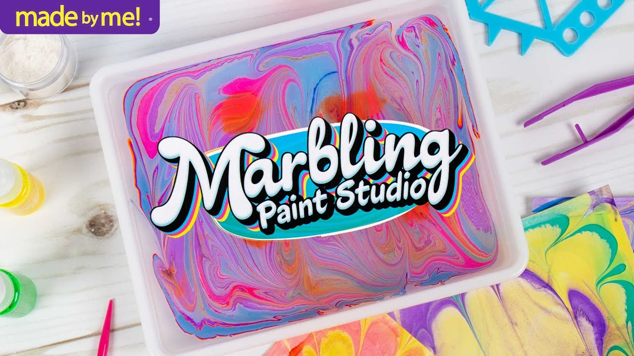 How To Use The Made By Me Marbling Studio!