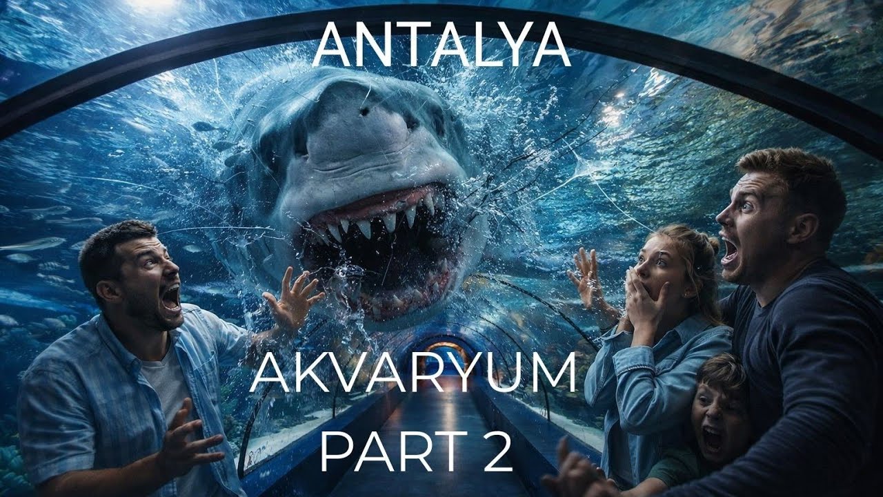 ANTALYA I AKVARYUM I PART2 #antalya #gezilecekyerler #akvaryum #entertainment #aquarium #sualtı