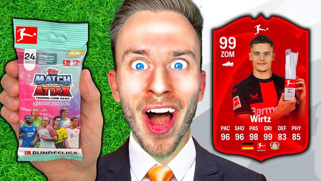 BUNDESLIGA SPIELKARTEN bestimmen mein Team! 👀🔥 (*zu wild*)