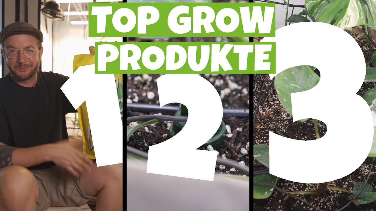 Unsere 3 Top Growprodukte | Florganics Living Soil und Bewässerung für einen stressfreien Anbau