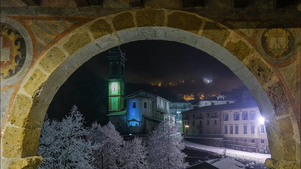 Averara in the night - Alta Val Brembana - Alpi Orobie