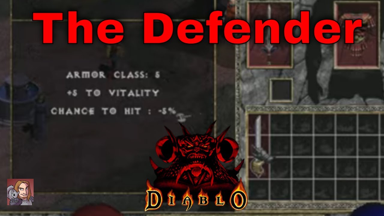 Diablo 1 Unique Items (The Defender)