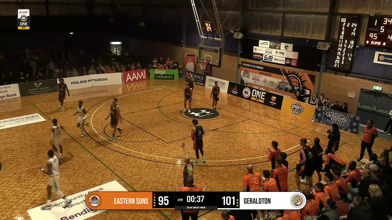 Highlights from Joshua Keyes's 20 -Eastern Suns vs. Geraldton