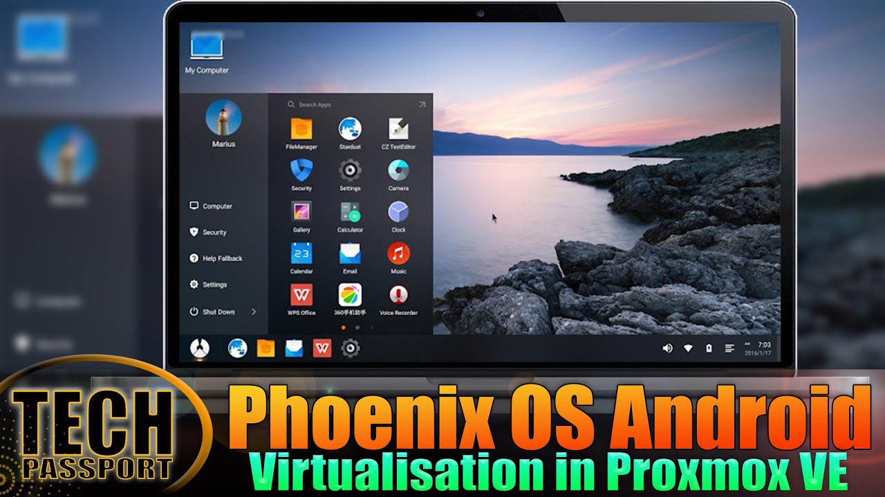 Phoenix OS virtualized in Proxmox | How To install and configure Phoenix OS On Proxmox VE