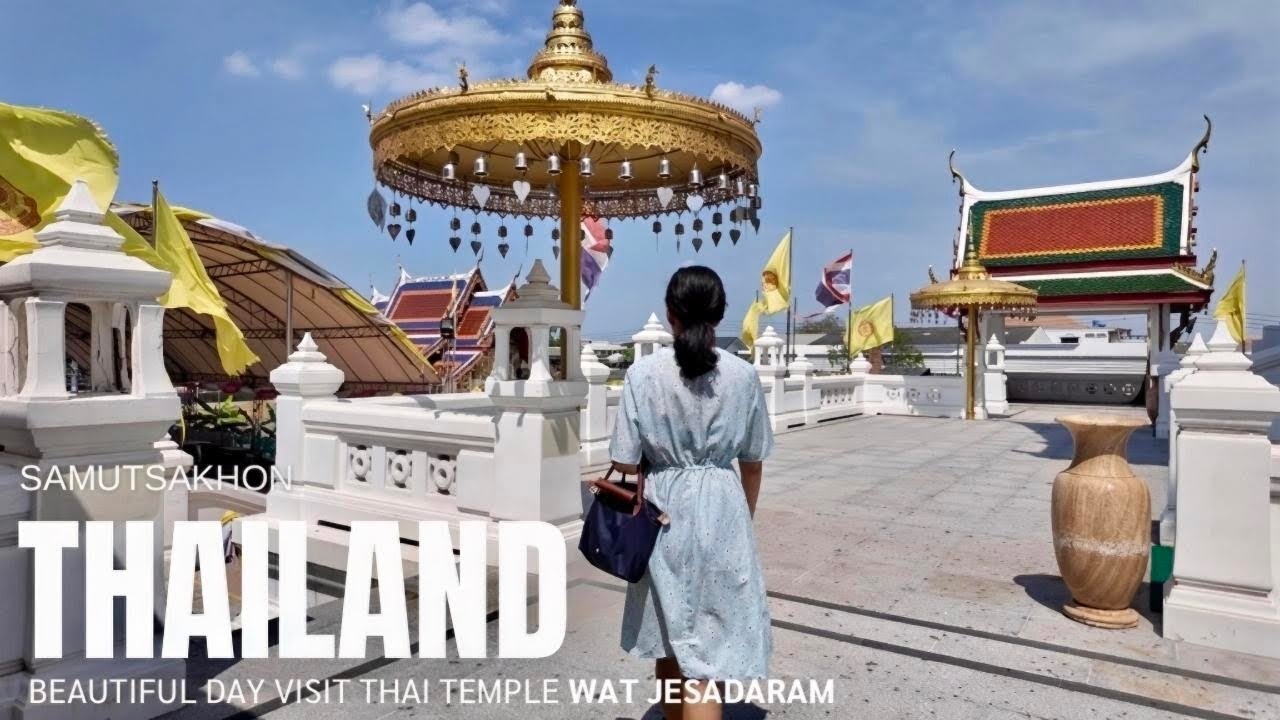 A Day at Thai Temple  / Sacred Sites& Local Travel Vlog