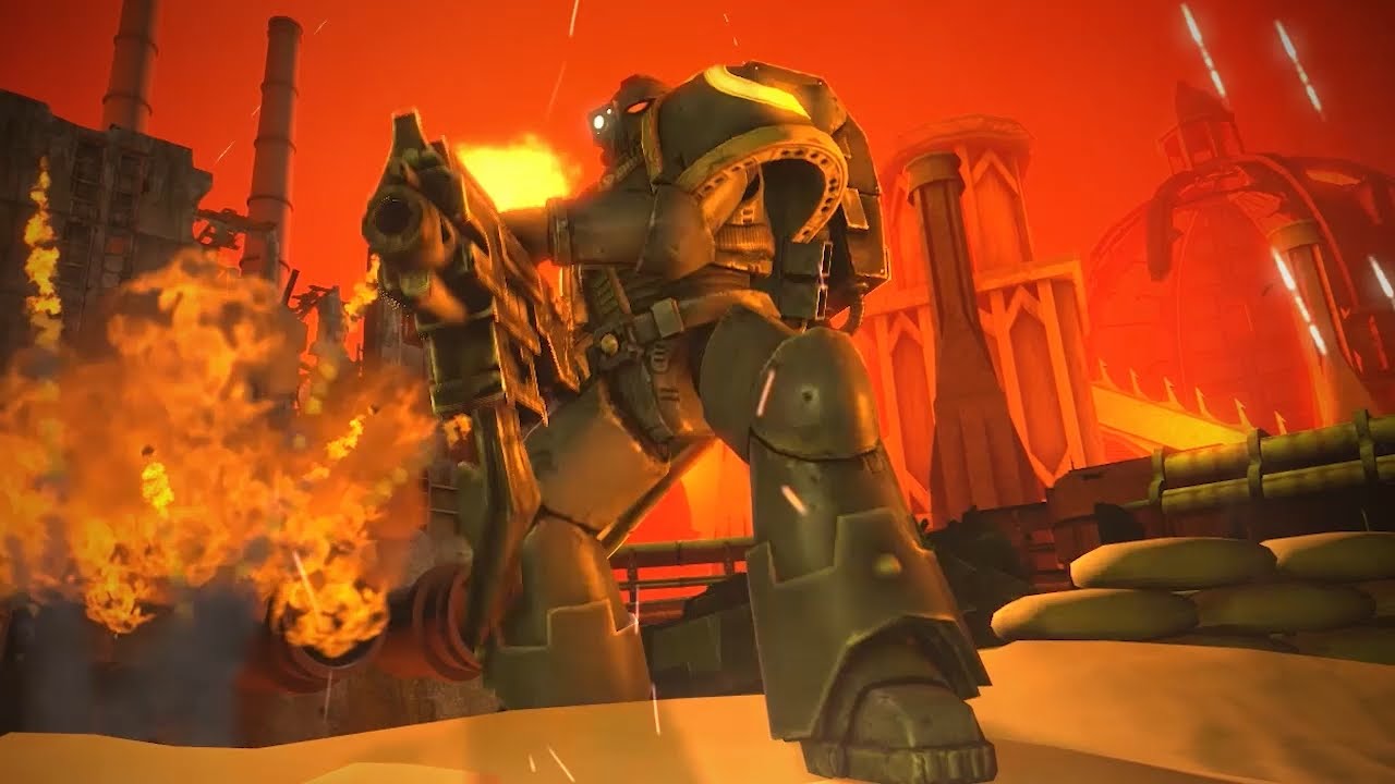 Warhammer: A New Kind of Space Marine [SFM] Animation