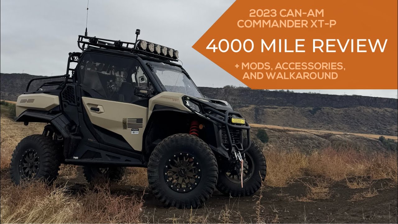 4000 Mile Can-Am Commander Update and Walk Around
