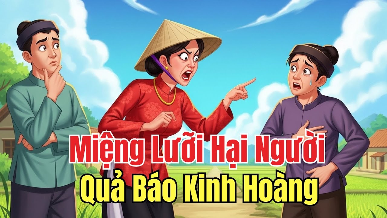 Nhân Quả Báo Ứng: Dùng Miệng Lưỡi Hại Người Quả Báo Khẩu Kinh Hoàng Không Thoát