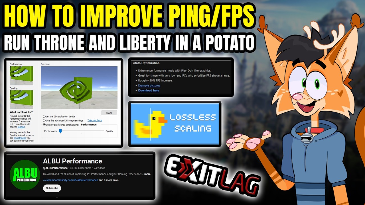 Мой УЛЬТИМАТИВНЫЙ гайд по FPS + LAG/PING в Throne and Liberty (2026) | Все настройки, приложения ...
