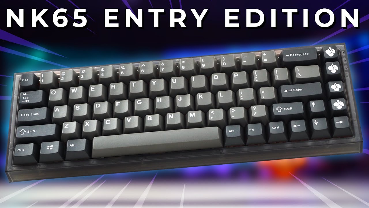 Entry-Level Custom Keyboard! - NK65 Entry Edition Review