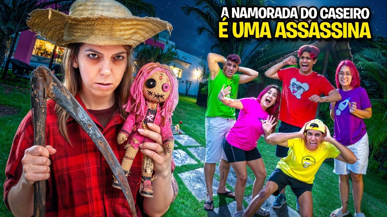 A NAMORADA DO CASEIRO É ASS4SSINA *Escapamos dela !
