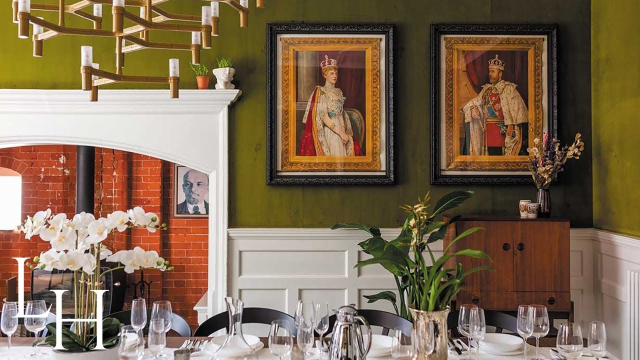 Inside a fully renovated 19th Century 9 bedroom coastal townhouse with stunning interiors