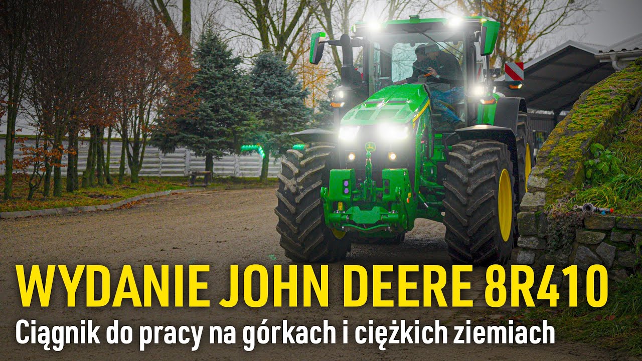 JOHN DEERE 8R410 w Gospodarstwie Suflidowo | Wanicki Agro