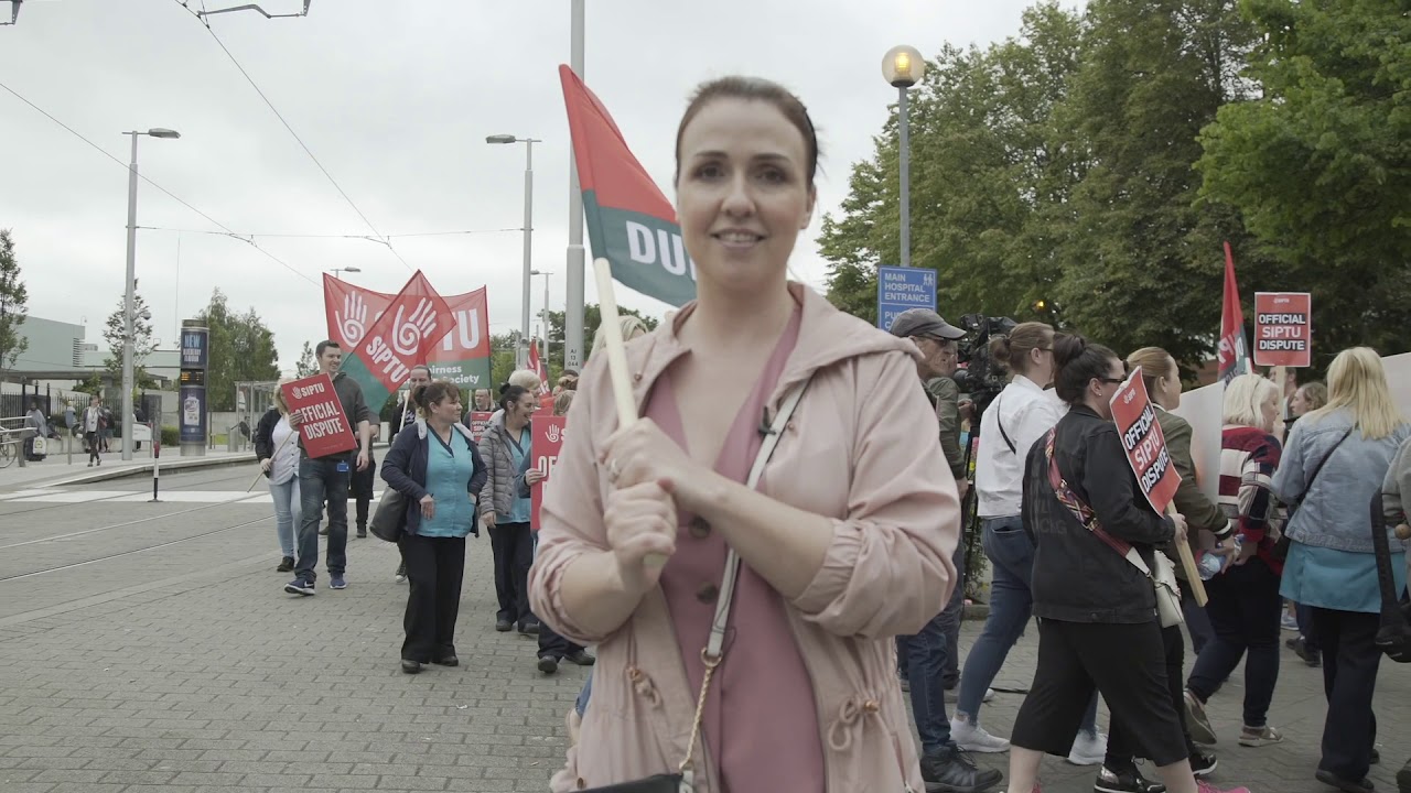 SIPTU members determined to win pay justice