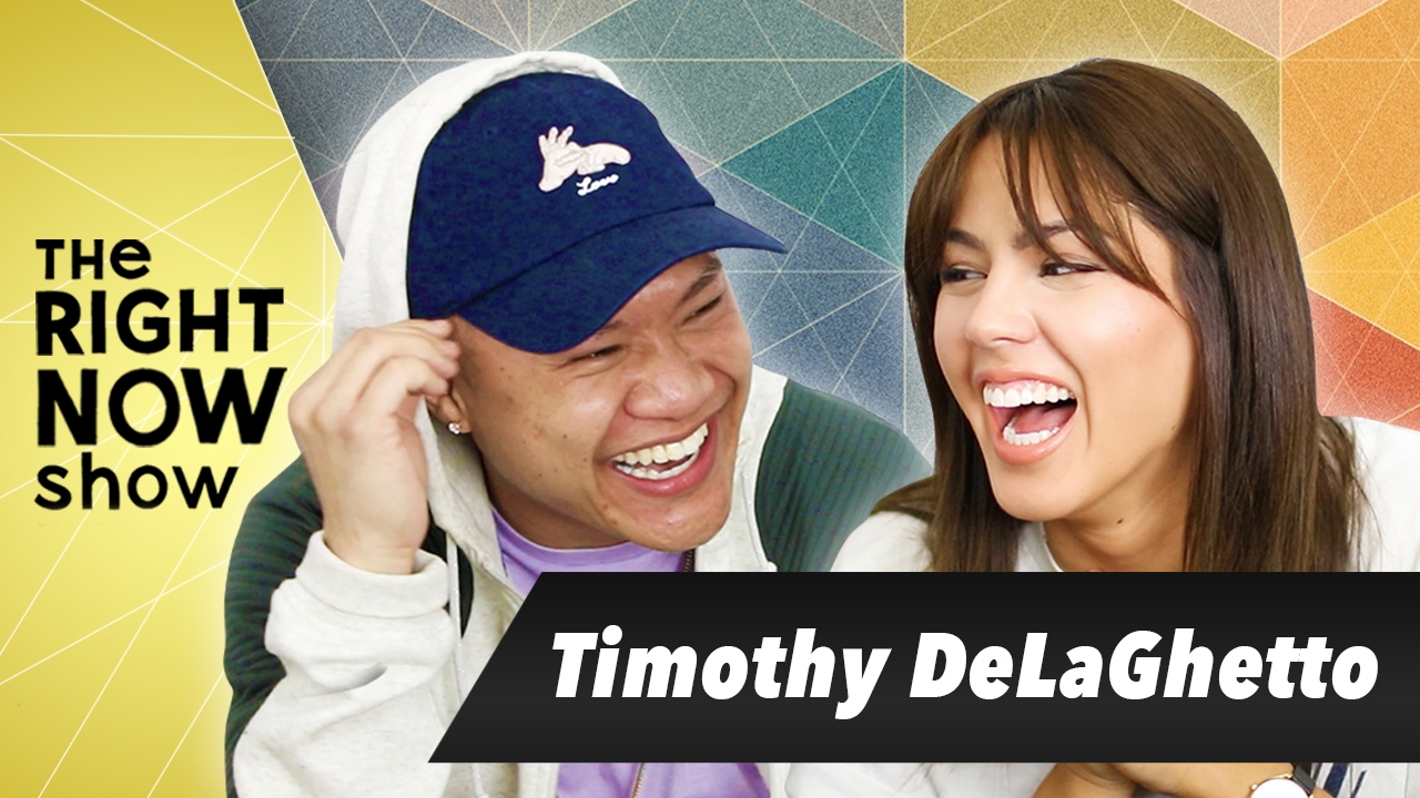 Pun Challenge vs. Timothy DeLaGhetto | The Right Now Show | MeganBatoon