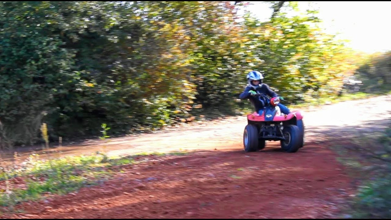 Ripping the Quad  -  KYMCO MXER 150