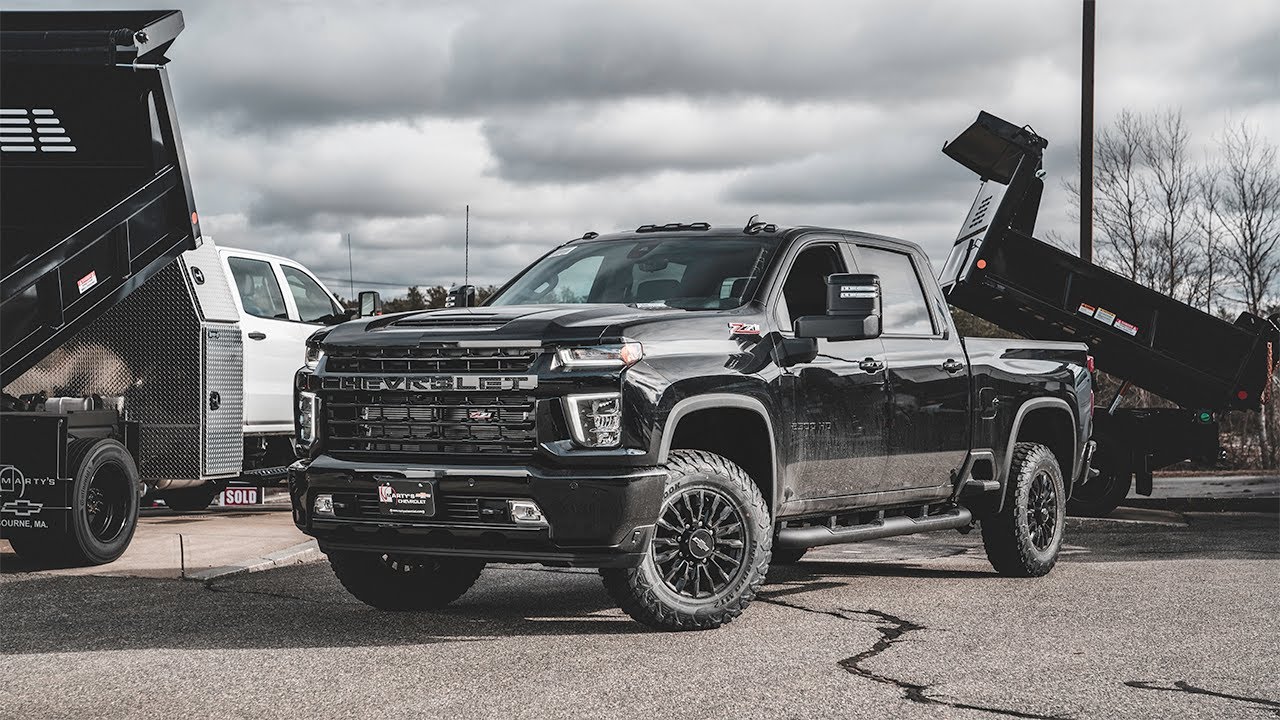 2021 Chevy Silverado 2500HD LTZ Midnight Edition Duramax!
