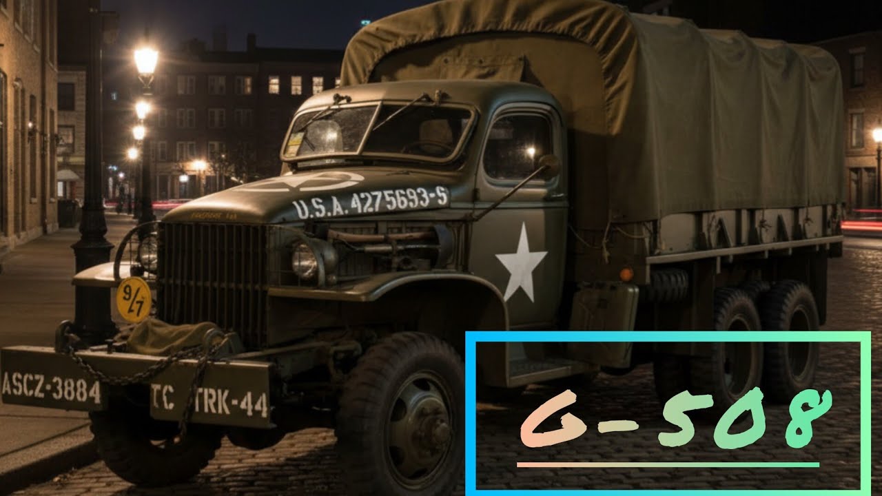 G508 Truck Review Powerful Military Truck Specs and Features