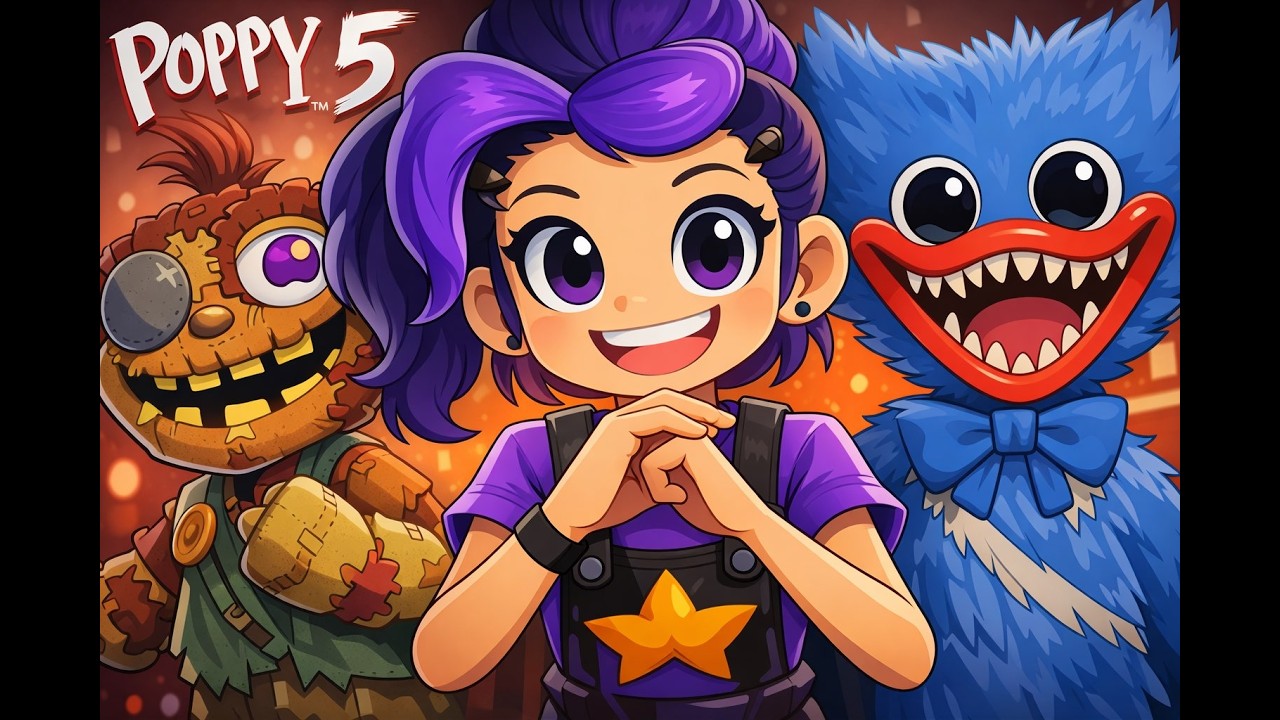 Poppy Playtime Chapter 5 - ALL GAMES
