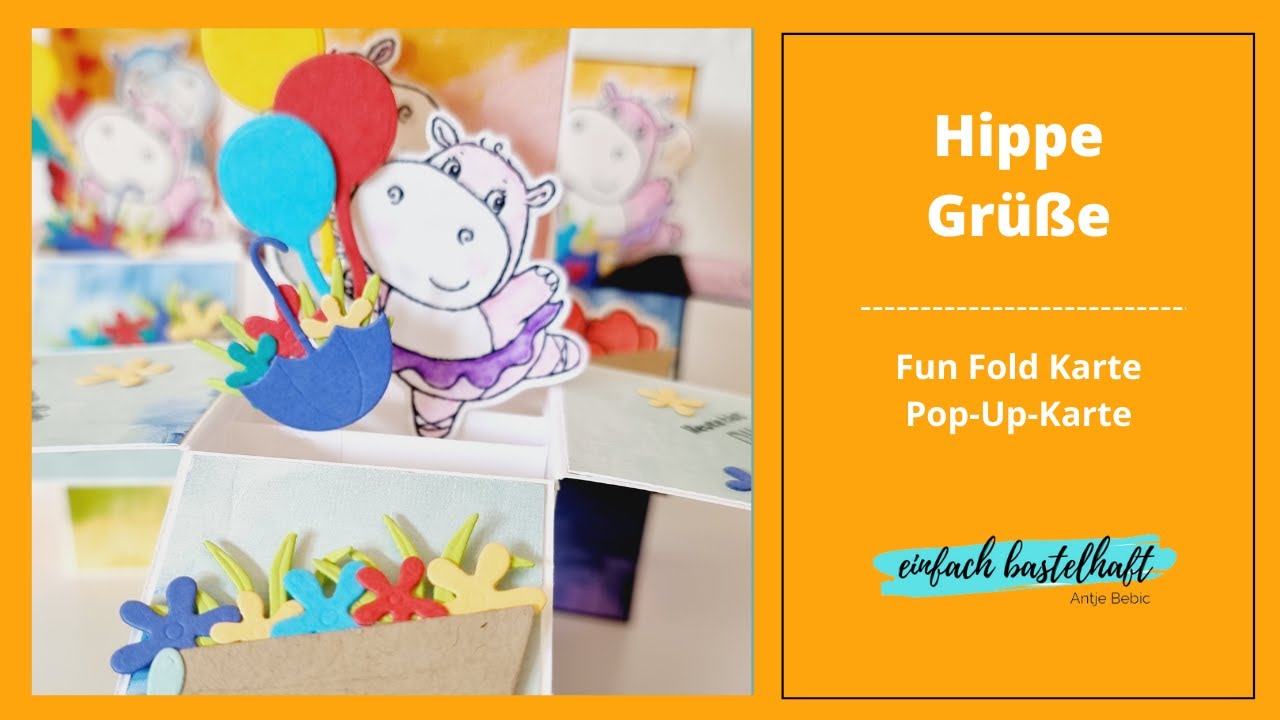 🎈Karte mit WOW Effekt | Pop-Up-Karte | card in a box | besondere Kartenform | mit Produkten von SU