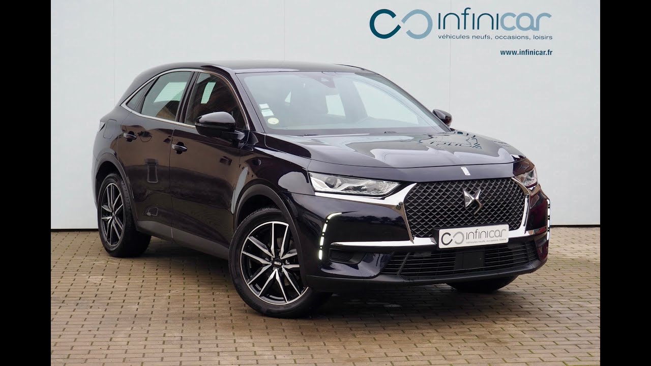 DS AUTOMOBILES DS7 Crossback Hdi 130 So Chic + Attelage + Options - Garantie 12 mois.