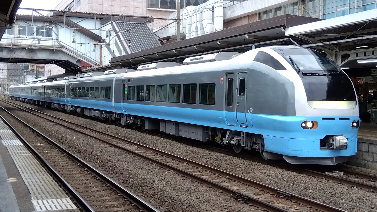【福島駅】構回9022M発車　E653系1000番台K71編成