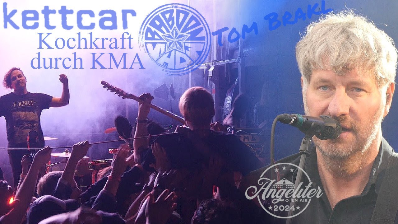 Kettcar (+Interview), the Baboon Show, Kochkraft durch KMA und Tom Brakl beim Angeliter Open Air 