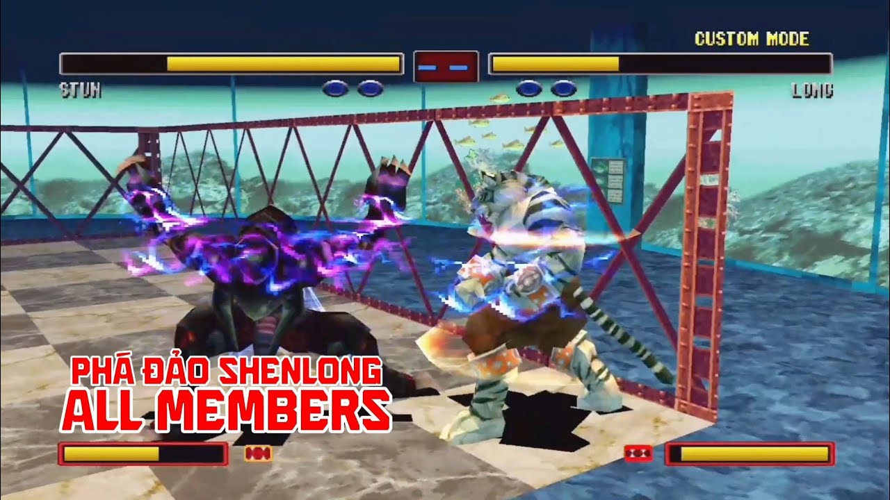 Stun Vs. all members: diệt Shenlong | Any Cancel Point, Custom Mode