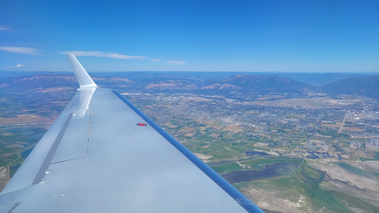 [Embraer Phenom 300] Takeoff From Salt Lake City (SLC)