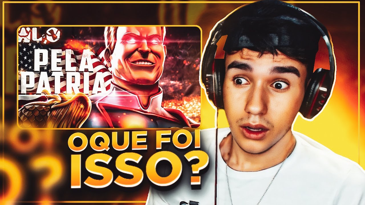 REACT - WLO - Pela P&aacute;tria [ The Boys / Capit&atilde;o P&aacute;tria ] Prod. WB