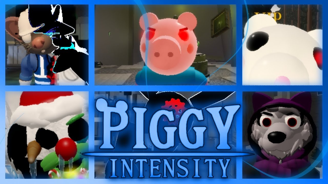 PIGGY INTENSITY ALL EXTRA CHAPTER'S JUMPSCARES!