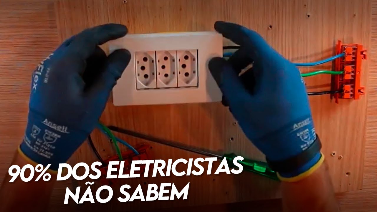 90% N&Atilde;O SABEM: Tomada TRIPLA + Conector WAGO Cabe na caixa 4X2?