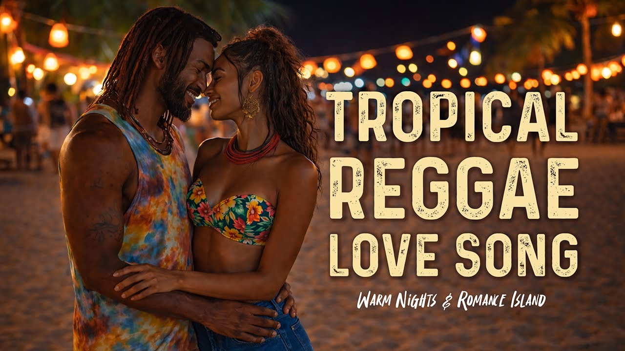 Tropical Reggae Love Song 🌴 | Warm Nights & Romance Island