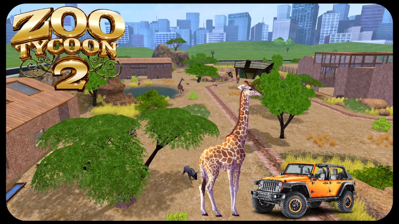 Savanah Jeep Tour | Zoo Tycoon 2 Ultimate Collection Exhibit Build