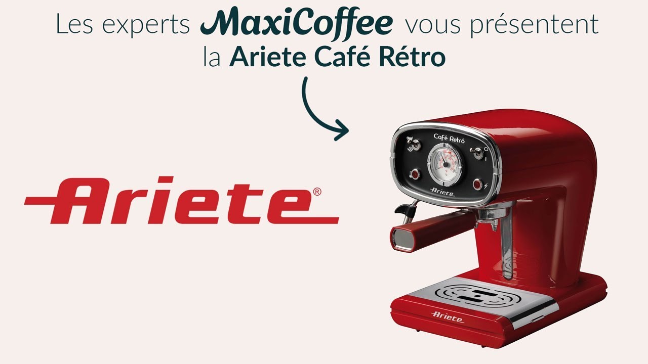 Ariete New Café Retro | Machine expresso compacte | Le Test MaxiCoffee
