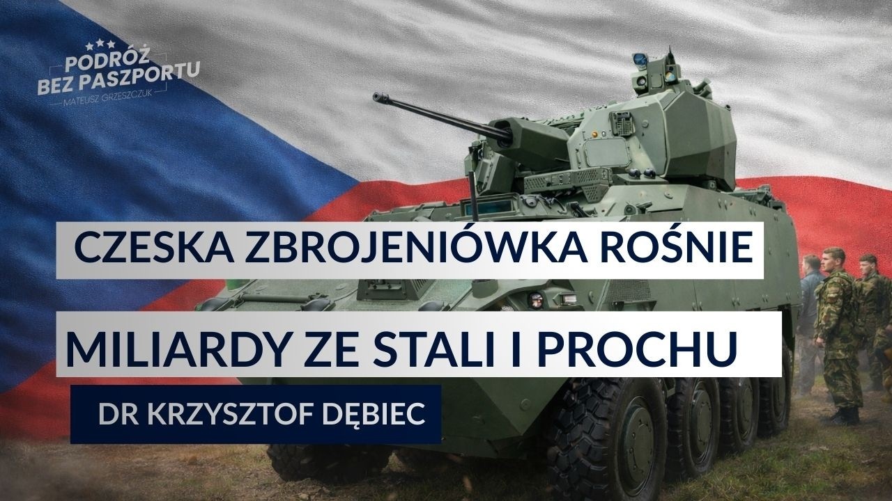CZESKI B&Oacute;G WOJNY. CSG. Wielki powr&oacute;t czeskiej zbrojeni&oacute;wki | dr Krzysztof Dębiec