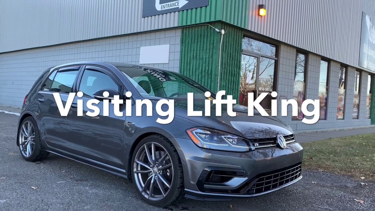 Lift King Four Post Lift for My MK7 Golf R Facelift