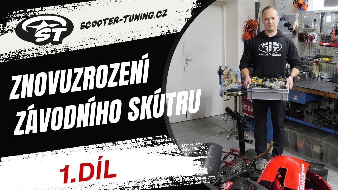 Znovuzrození závodního skútru: 1.díl